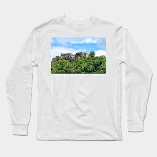 Summer view of Stirling Castle, Stirling in Scotland Long Sleeve T-Shirt